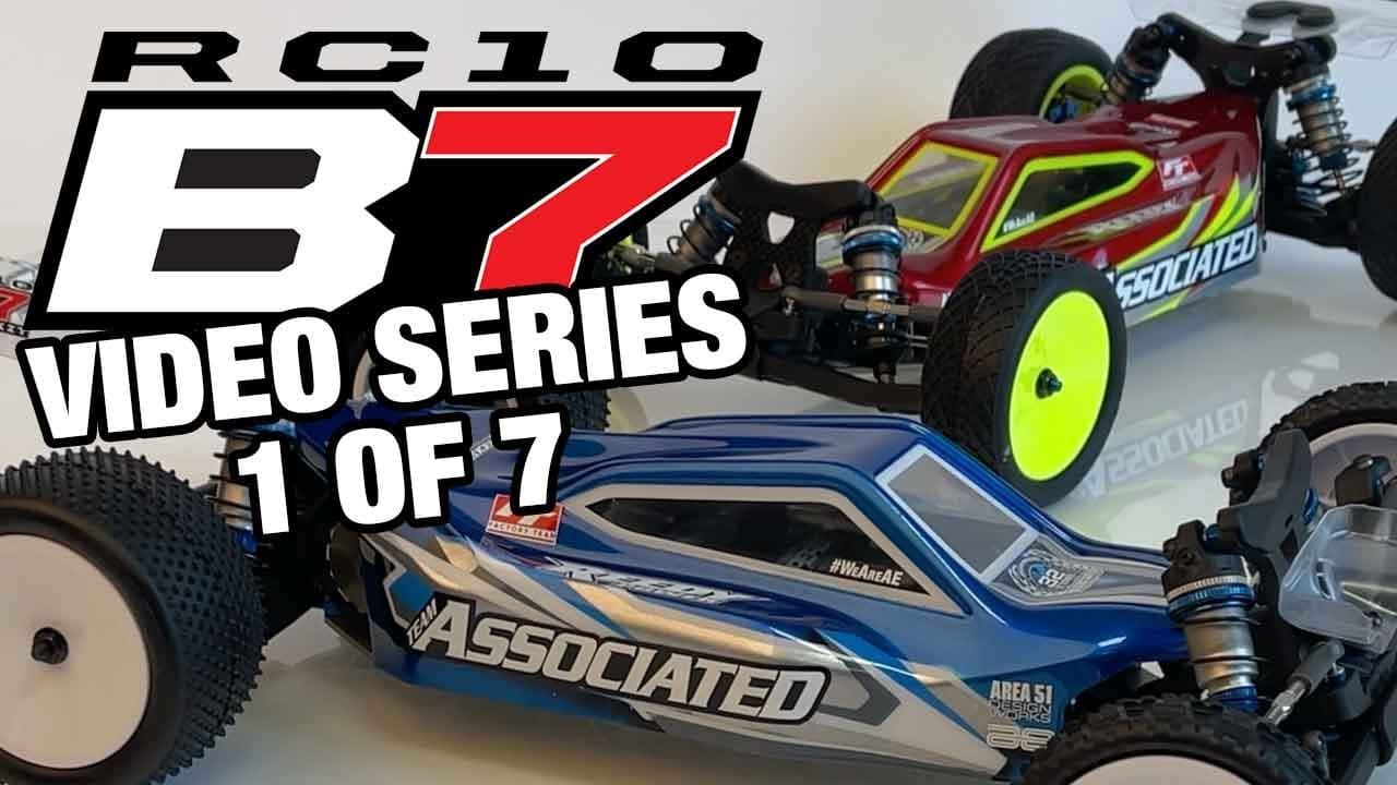 Team Associated RC10B7 Team Kit — 1/10 scale 2WD RC buggy — video