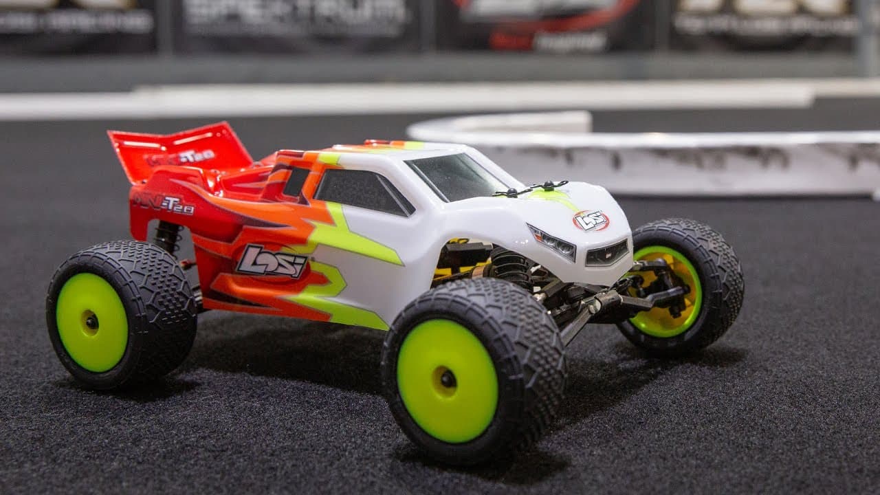 Losi Mini-T 2.0 — 1/18 scale 2WD RC stadium truck (20 mph) — video
