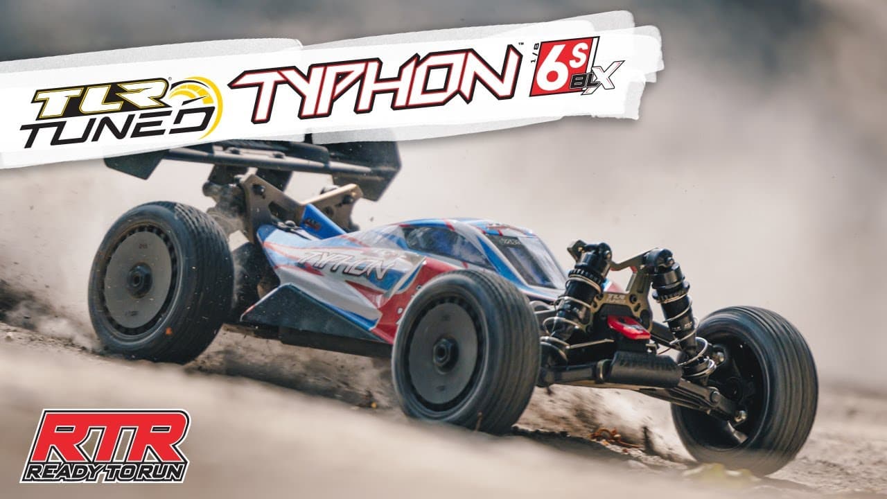Arrma Typhon 6S BLX — 1/8 scale 4WD RC buggy (60 mph) — video