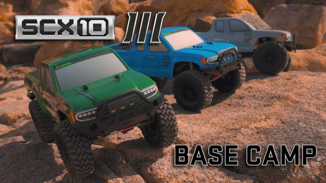 Axial SCX10 III Jeep JLU — 1/10 scale 4WD RC crawler (8 mph) — video