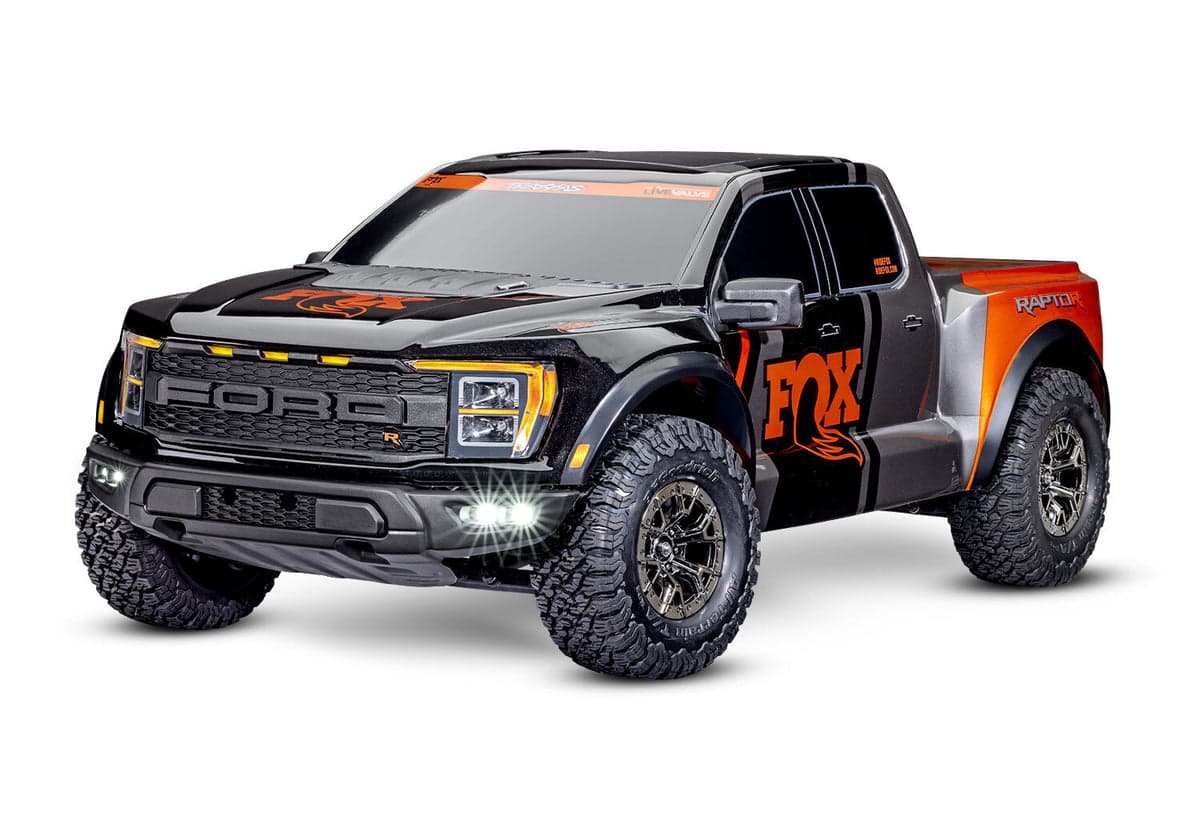 Traxxas Ford Raptor R 4X4 VXL — 1/10 scale 4WD RC stadium truck (60 mph)